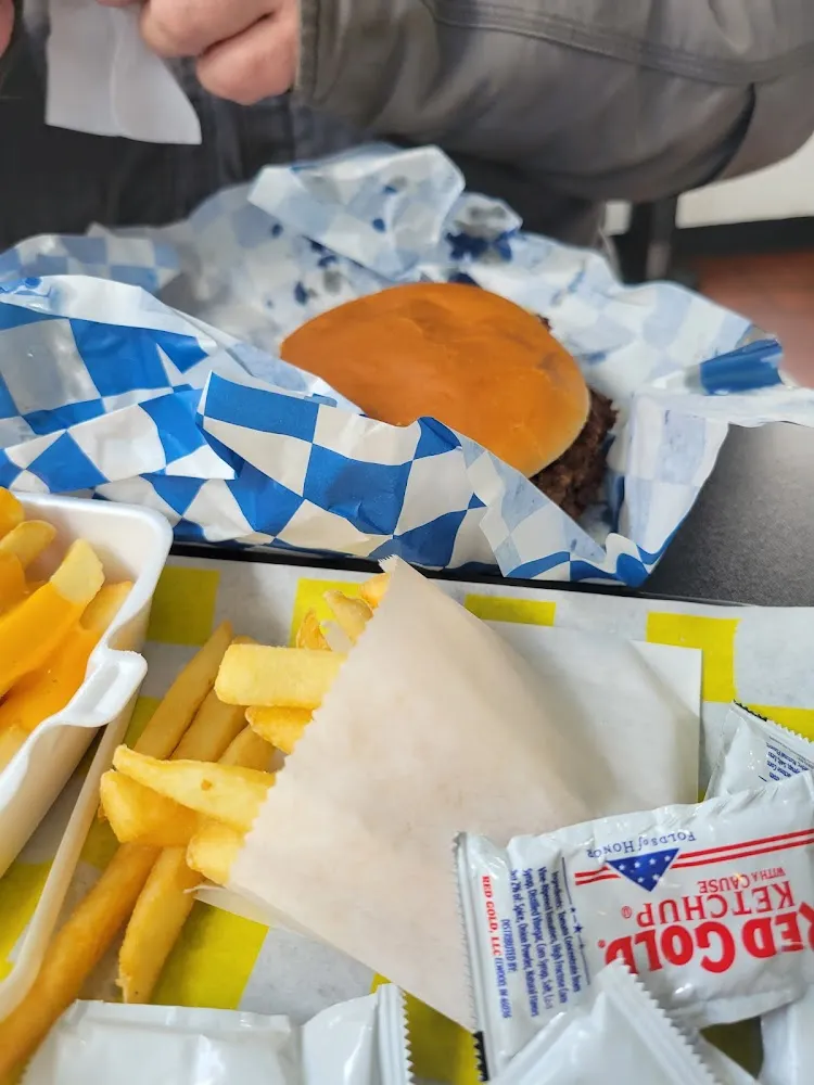 Cheeseburger and Fries