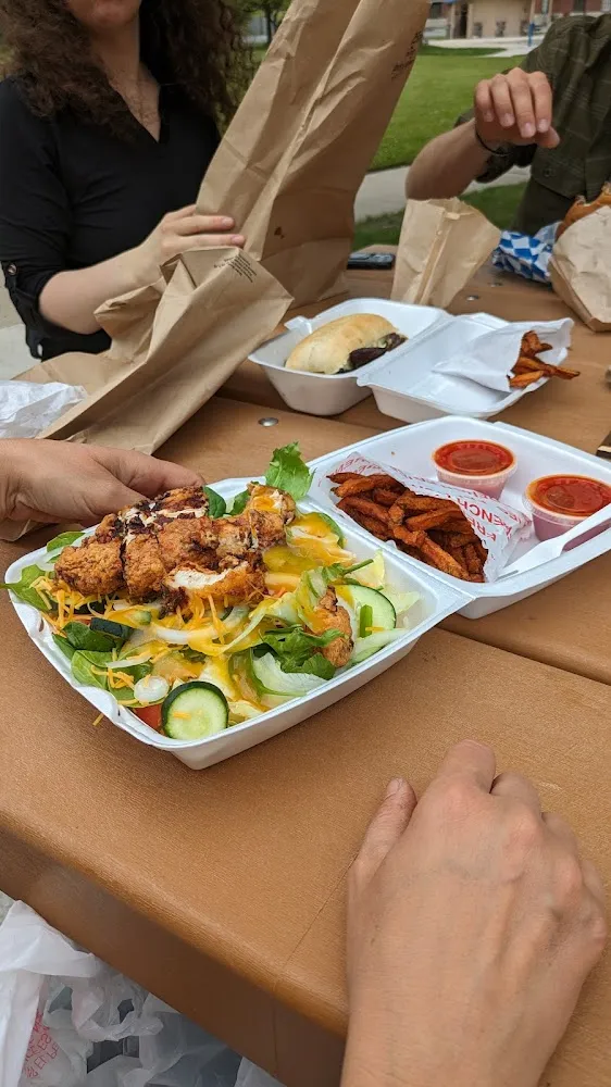 Crispy Chicken Salad